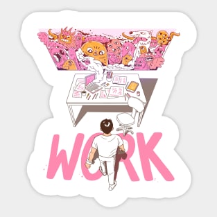 Work Sticker